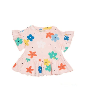 Baby Girls Ruffle T-Shirt