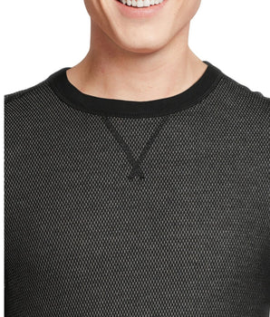 HANES Men Lace Trim Casual Sweatshirt