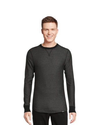 HANES Men Lace Trim Casual Sweatshirt