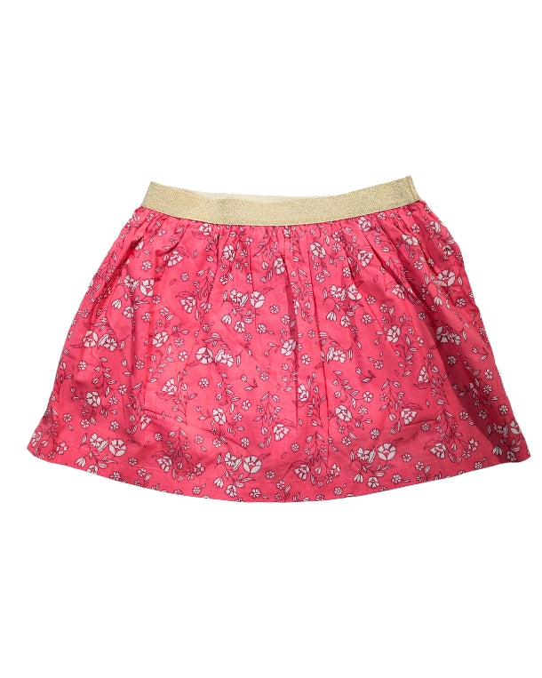 Girls Floral Skirt