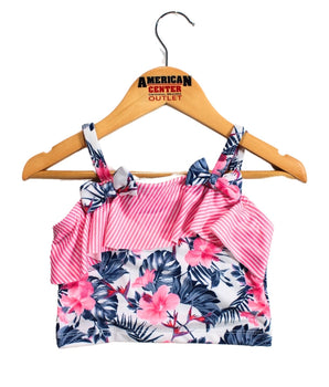 Girls Printed Swim Suit