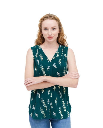 Women Floral Tank Top