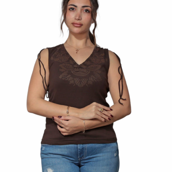 ESPIRT Women Floral Tank Top