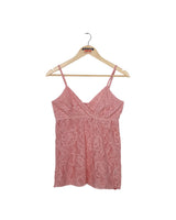 Women Lace Trim Tank Top