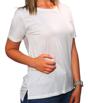 Women Split Hem T-Shirt