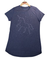 Women Unicorn Printed T-Shirt