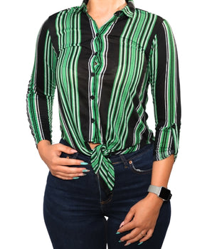 Women Striped Shirts