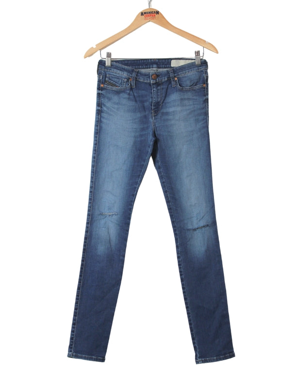 Women Ribbed Jeans