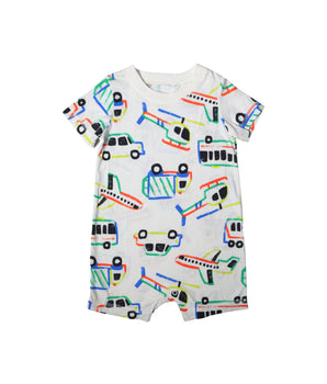 Baby Boys Helicopter Printed Overall