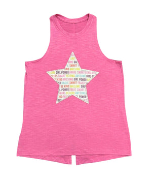 Girls Sleeveless T-Shirt