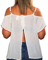 Women Short Sleeve Blouse