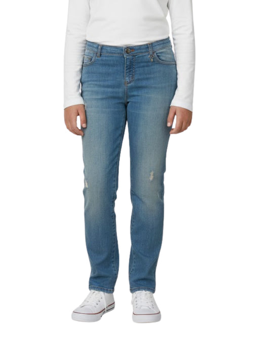 ARMANI Girls Rip Jeans