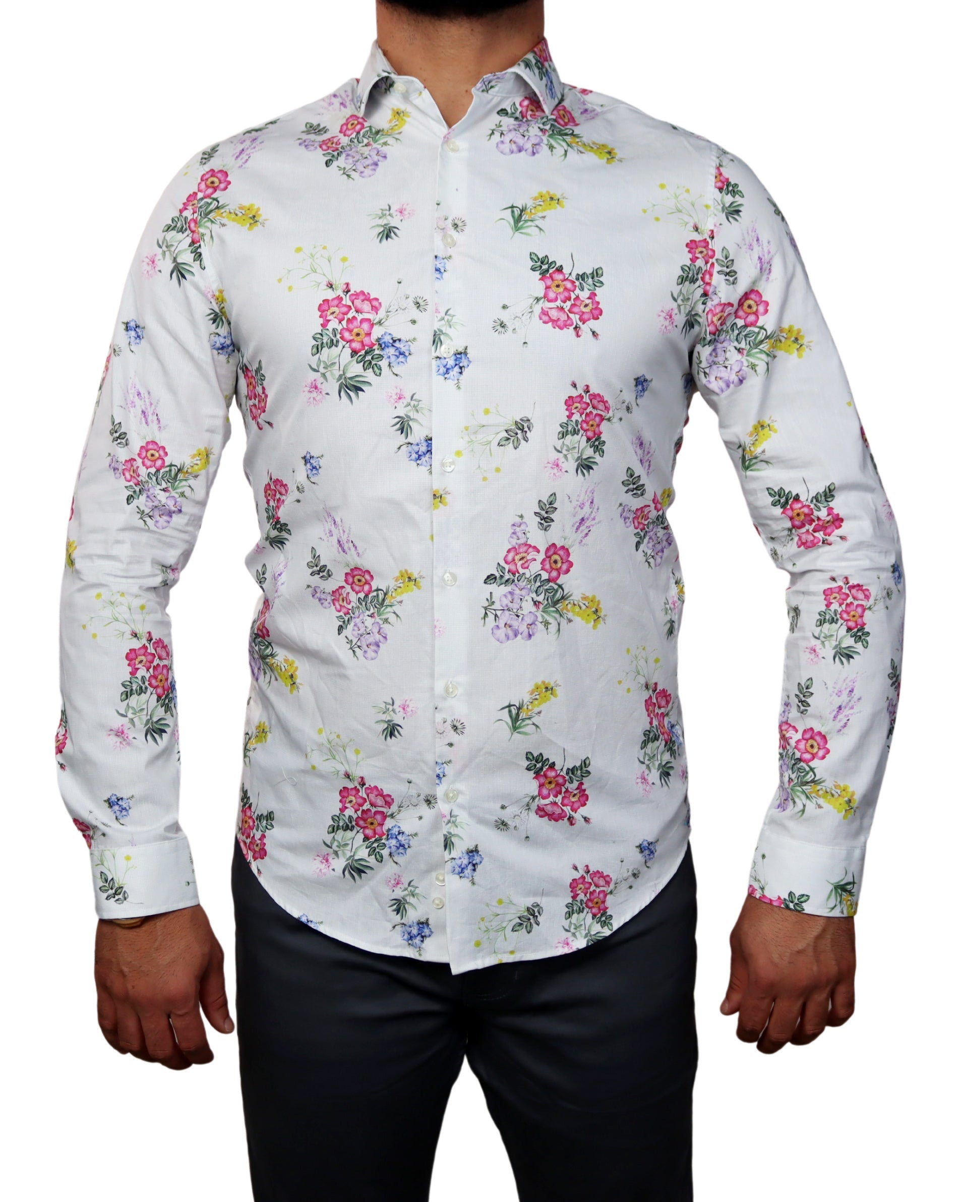 C & A Men Floral Shirt