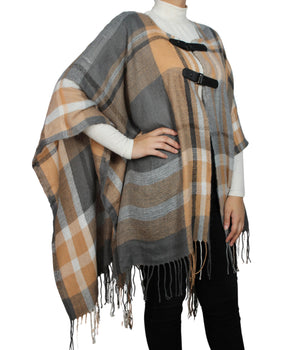 MIXIT Women Stripe Warmth Cape