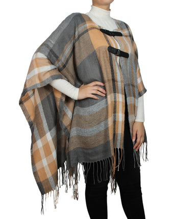 MIXIT Women Stripe Warmth Cape