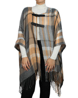 MIXIT Women Stripe Warmth Cape