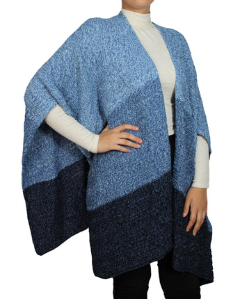 Women Faux Wool Cape