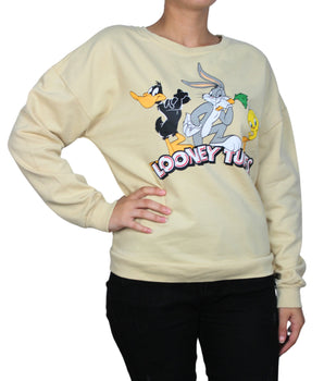 LOONEY TUNES Women Cartoon Graphics T-Shirt