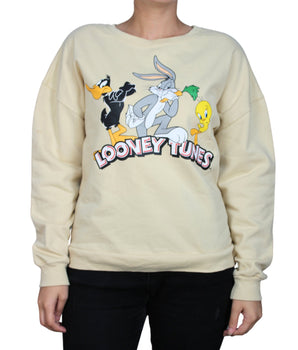 LOONEY TUNES Women Cartoon Graphics T-Shirt