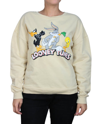 LOONEY TUNES Women Cartoon Graphics T-Shirt