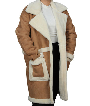 BLANKNYC Women Lamb Wool Leather Jacket