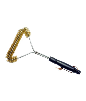 BBQ Brass Brush 3 Sided Babrecue