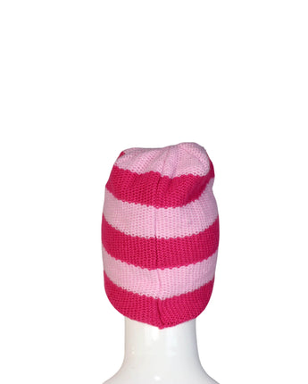 Girls Stripe Cozy Hat