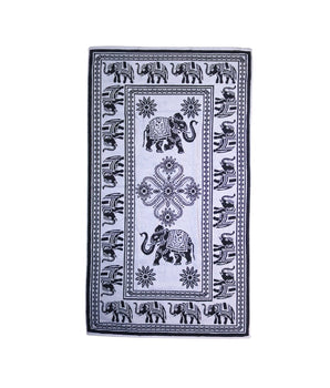 Beach Elephant Graphics Towel