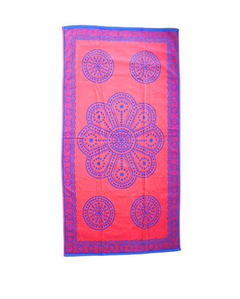 Beach Flower Printed Towel