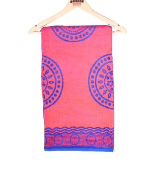 Beach Flower Printed Towel