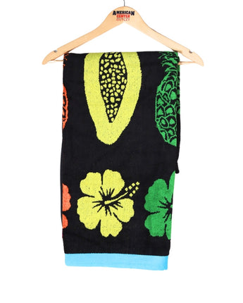 Beach Fruits Graphics Towel