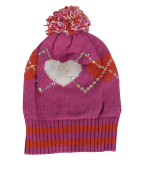 Girls Heart Soft Hat