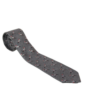 Men Eagle Graphics Tie