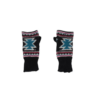 Women Plaid Design Gloves