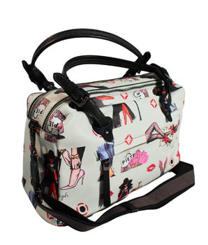 Women Allover Print Handbag