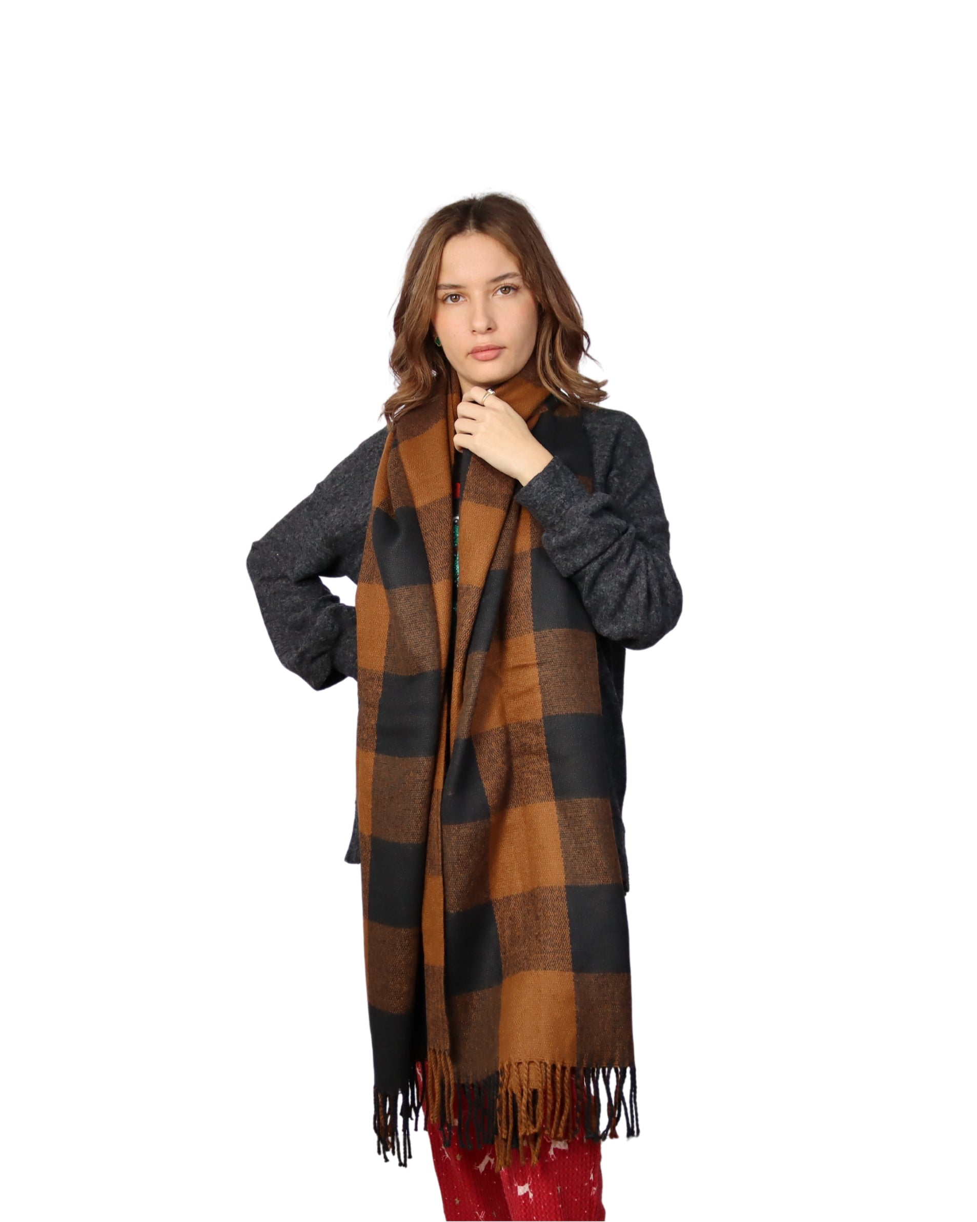 KIABI Women Colorblock Scarf