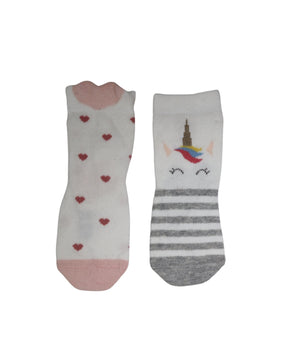 KIABI Girls Soft Socks 2 Pair