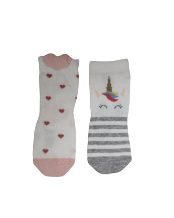 KIABI Girls Soft Socks 2 Pair