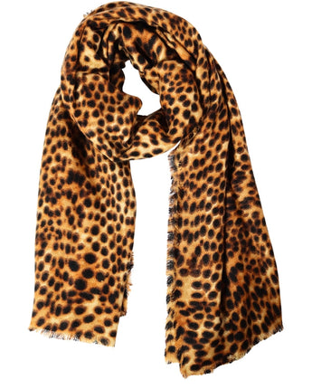 Women Animal Print Scarf