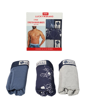 Men 3 Pack Stretch Boxers