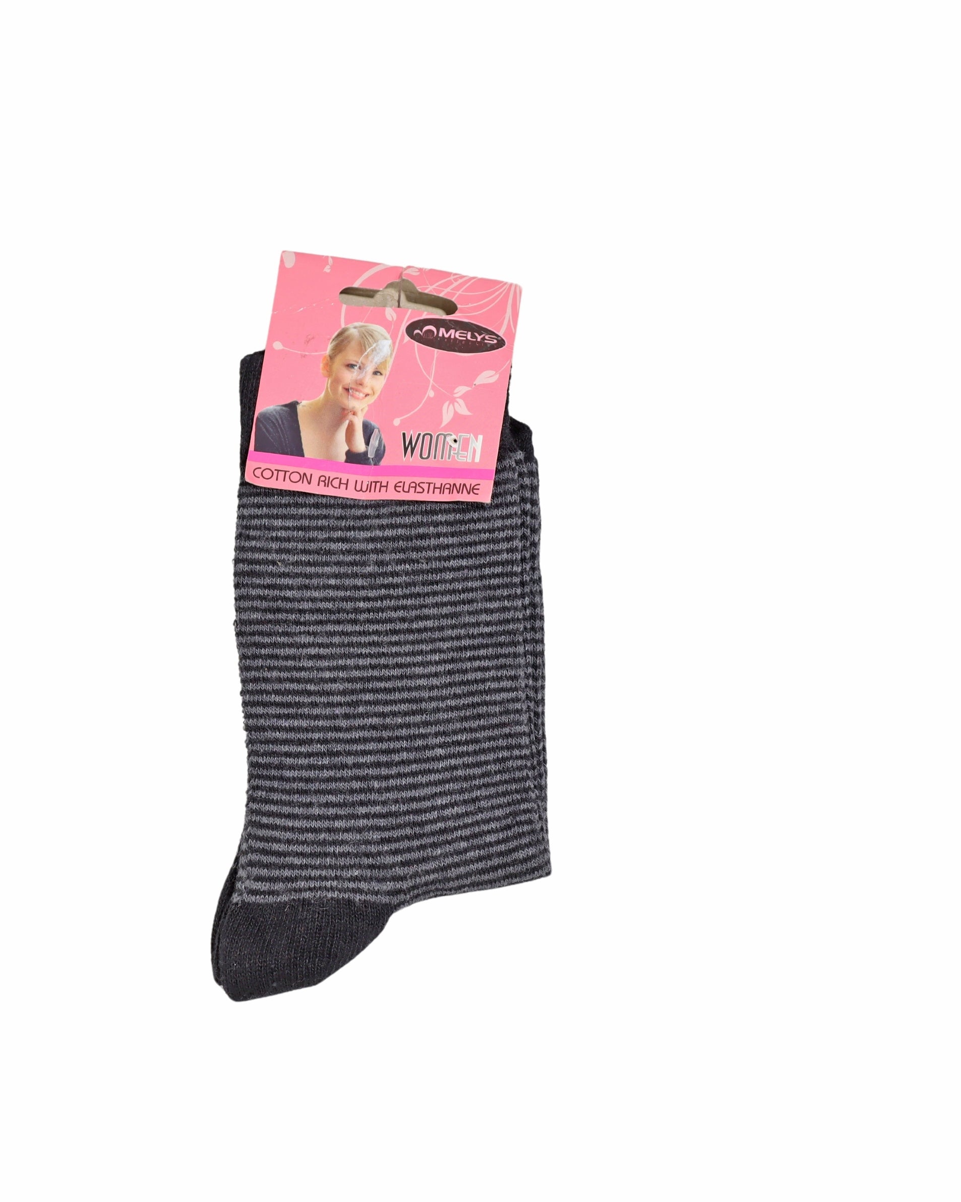 MELYS Women Stripe Socks 1 Pair