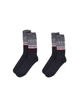 C & A Women Soft Graphics 2 Pair Socks