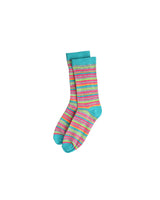 Girls 1 Pair Stripe Warm Socks