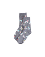 Girls Unicorn Designed 1 Pair Socks