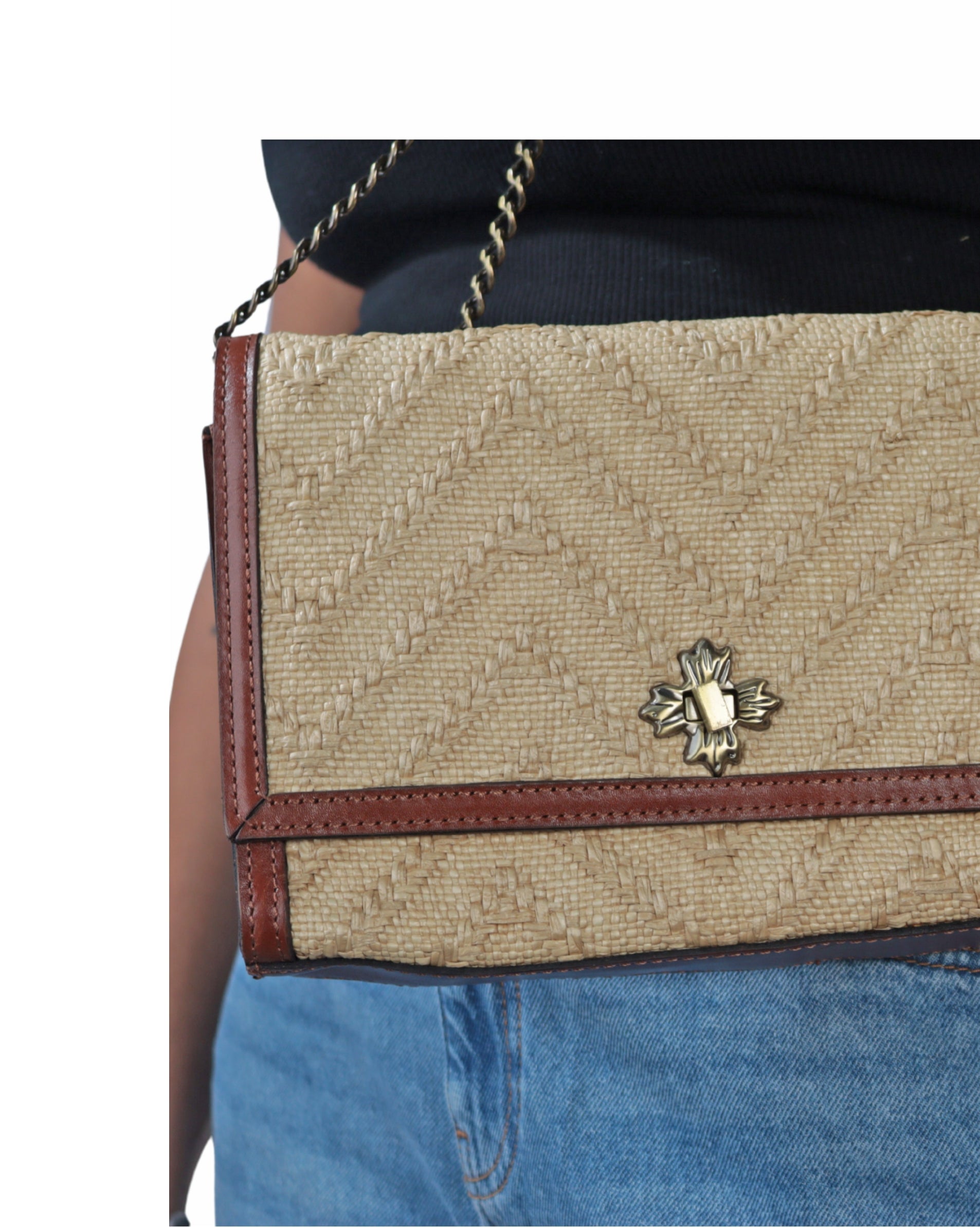 PATRICIANASH Women Wooven Crossbody Bag
