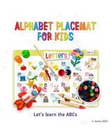 4 Pack Educational Placemats