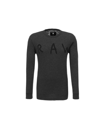 G STAR RAW Men Logo Sign Casual T-Shirt