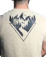 Men Back Print T-Shirt