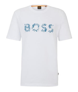 HUGO BOSS Men Logo Sign T-Shirt