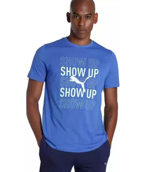 Men Print Show Up T-Shirt